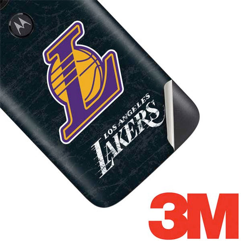 NBA Los Angeles Lakers Secondary Logo Moto E5 Play Skin